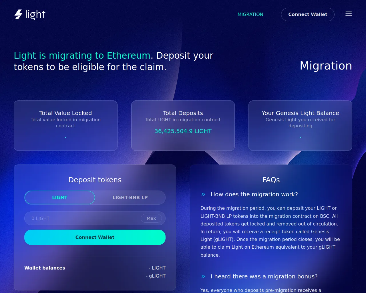 Screenshot of eth-gasback.pages.dev