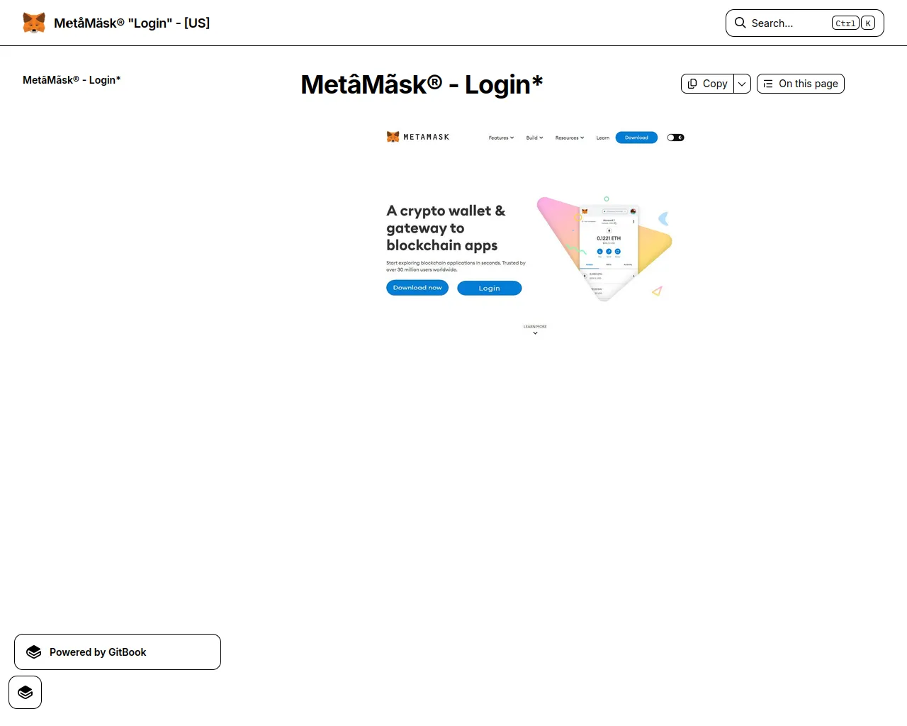 Screenshot of metamzklganv.gitbook.io