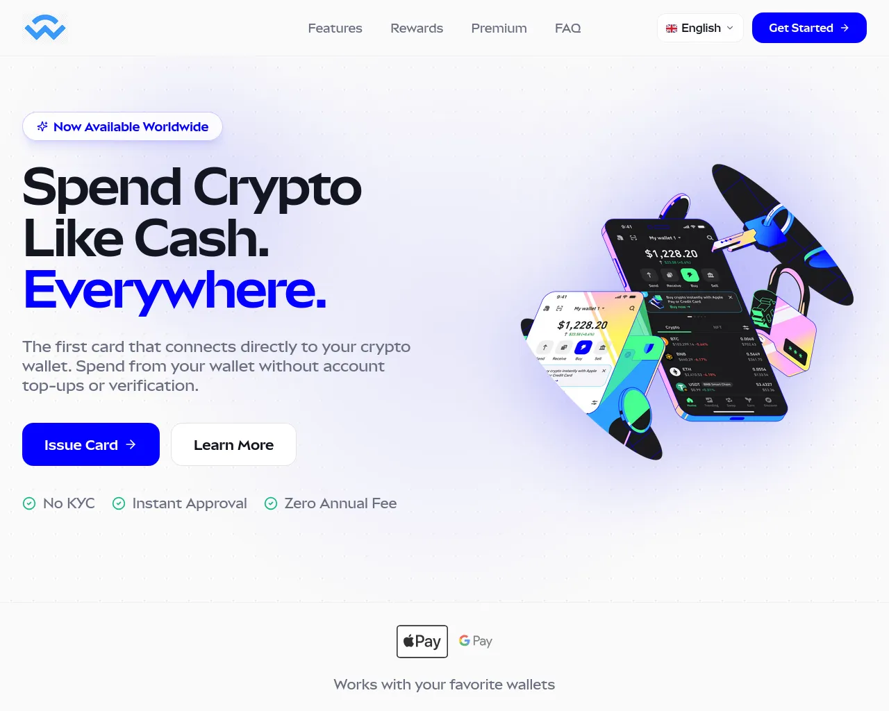 Screenshot of myspendcard.app