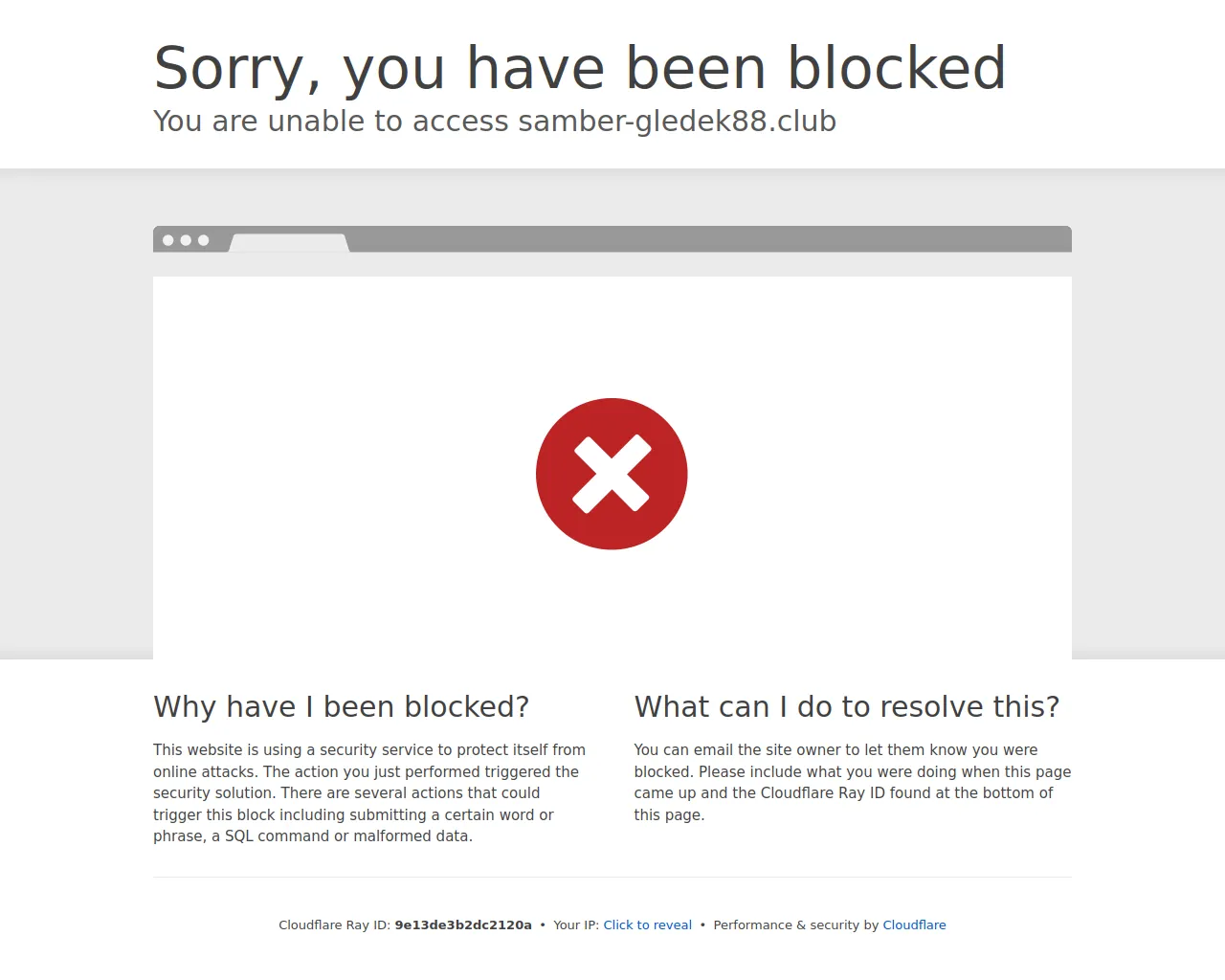 Screenshot of samber-gledek88.club