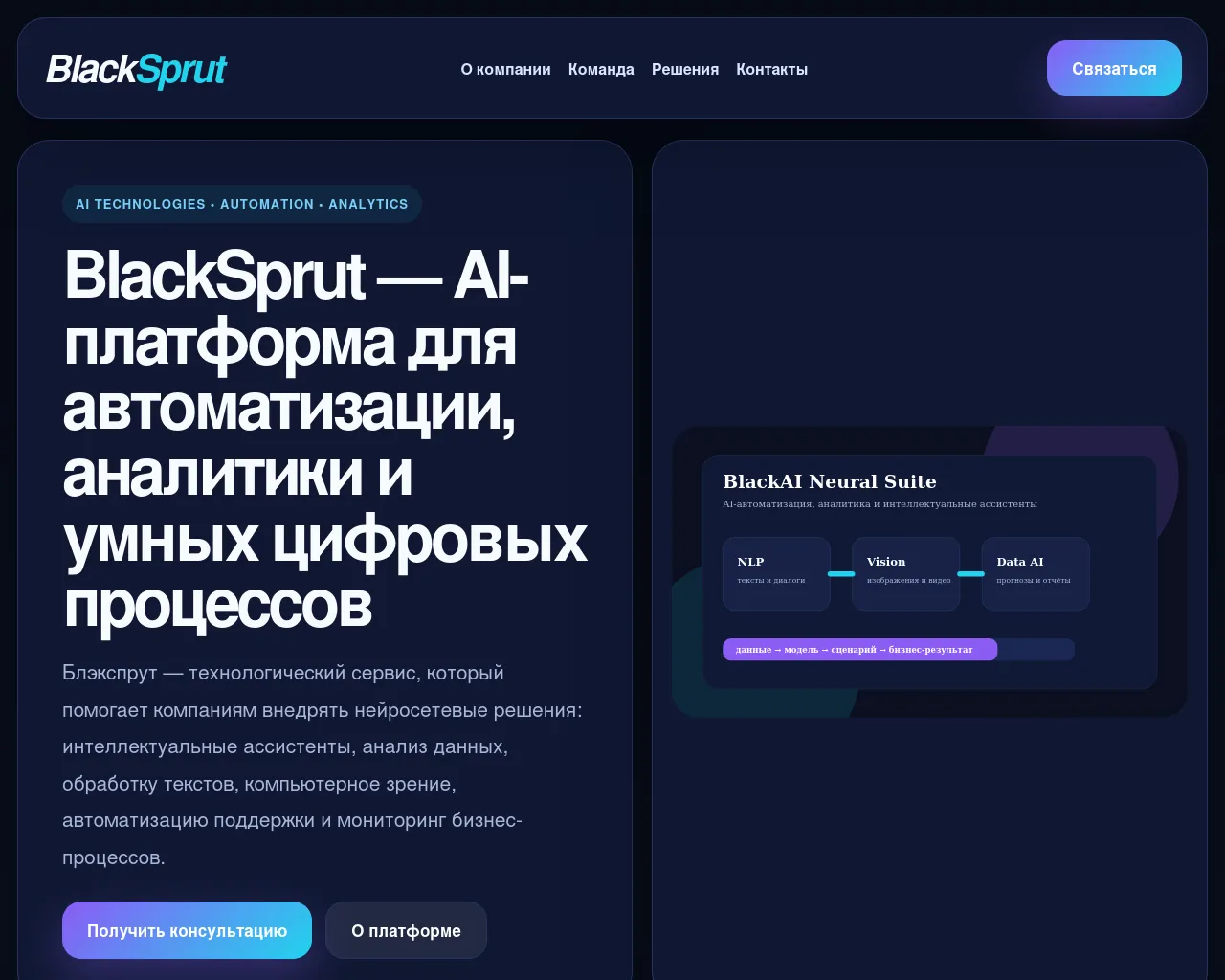 Screenshot of blacksprutelektro.com