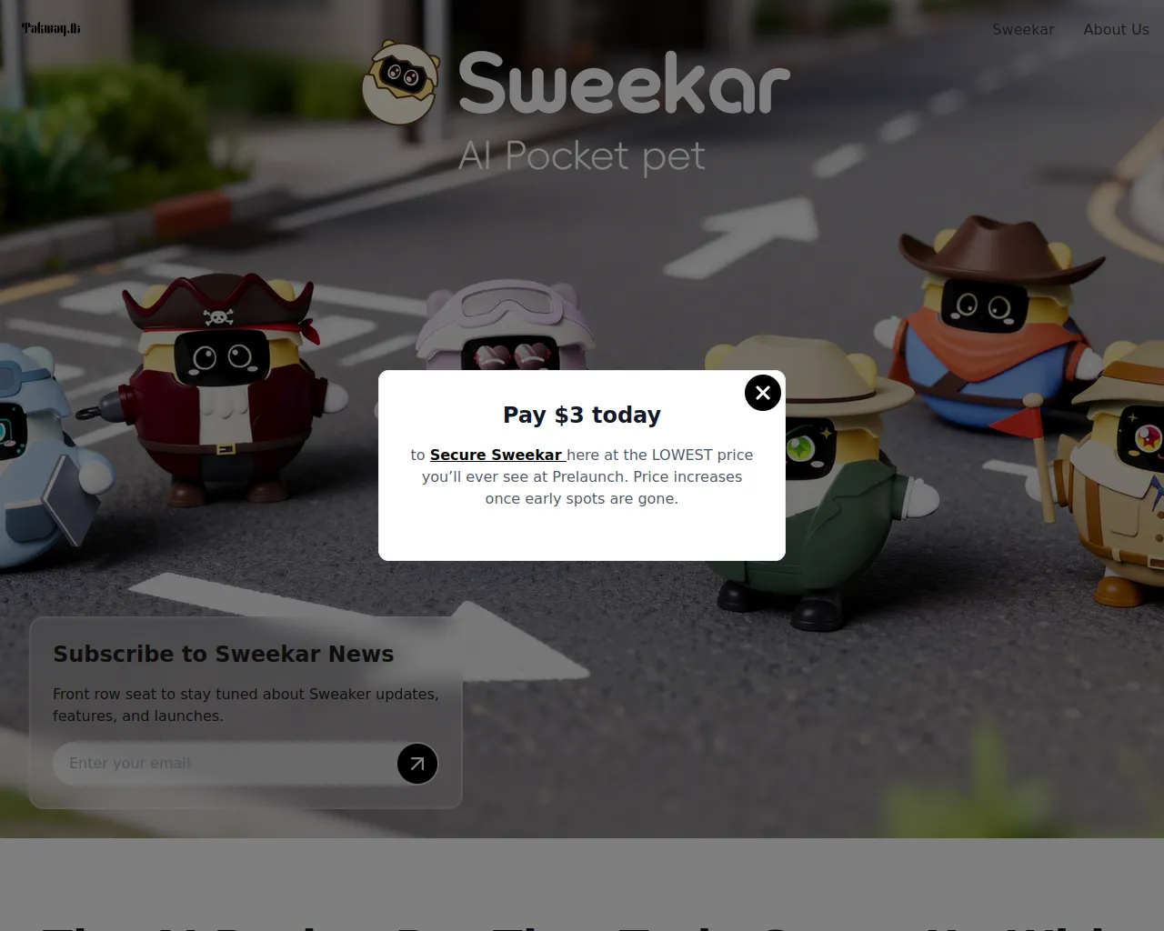 Screenshot of takway.ai