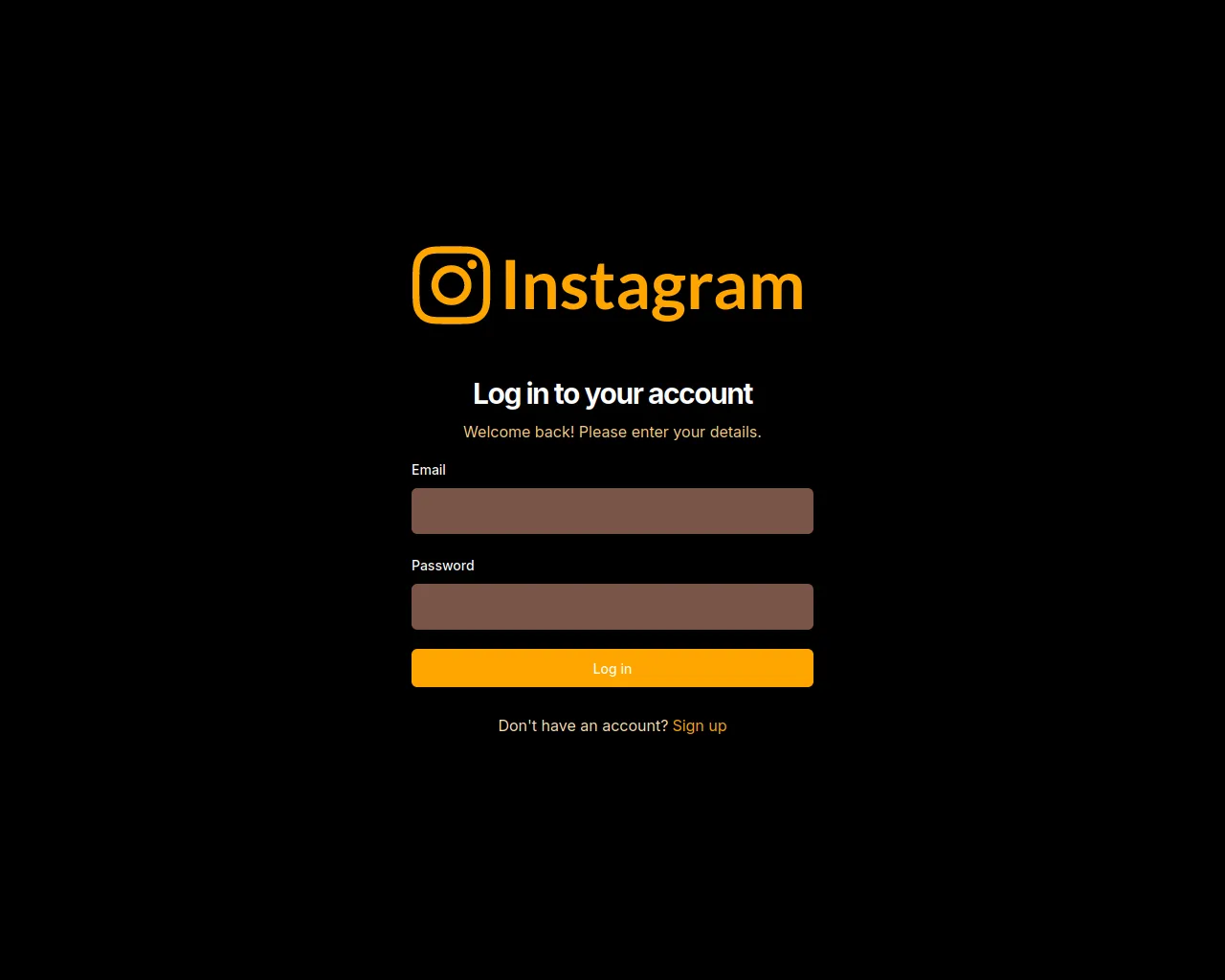 Screenshot of instagram-livid-eight.vercel.app