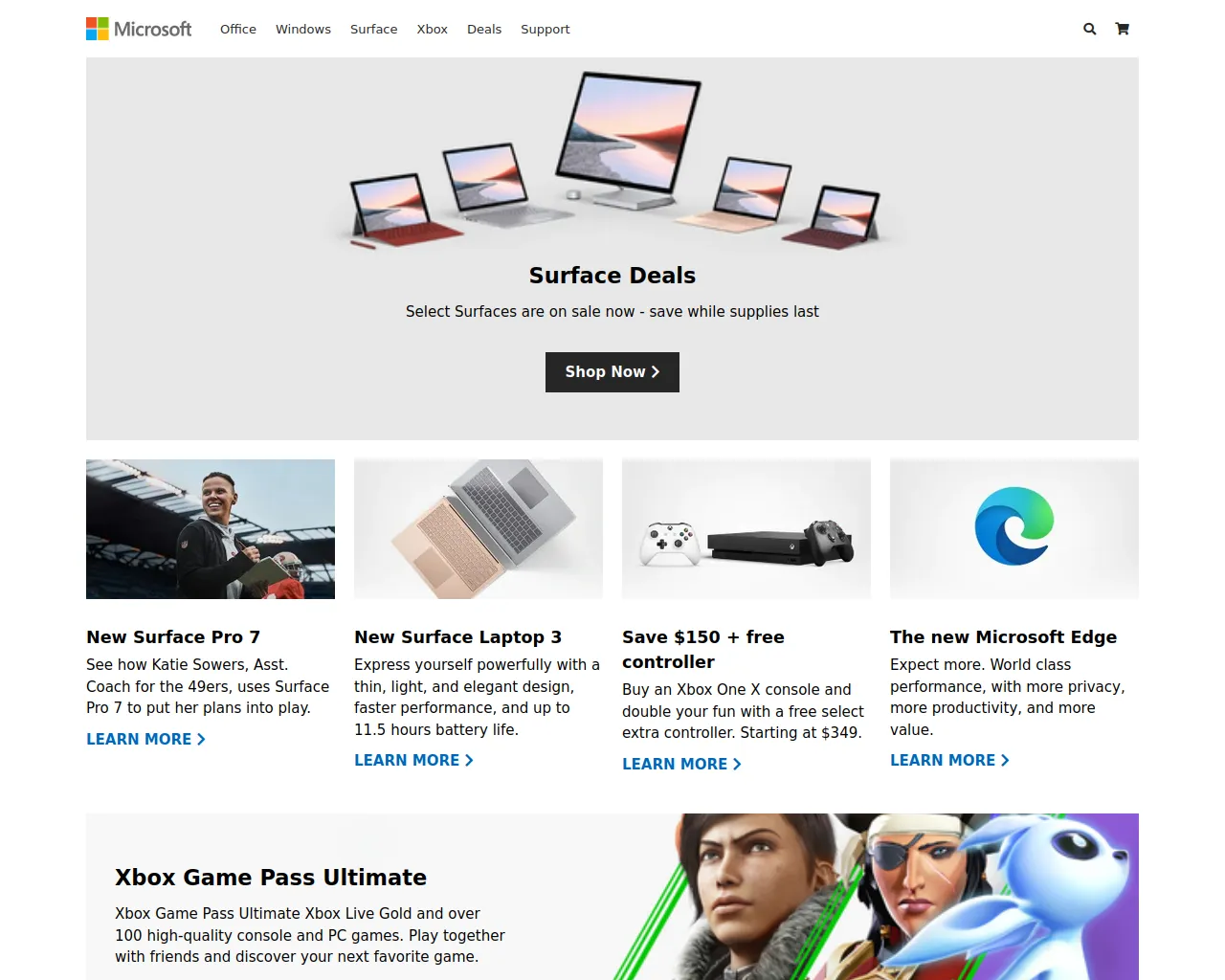 Screenshot of microsoft-clone-eight.vercel.app