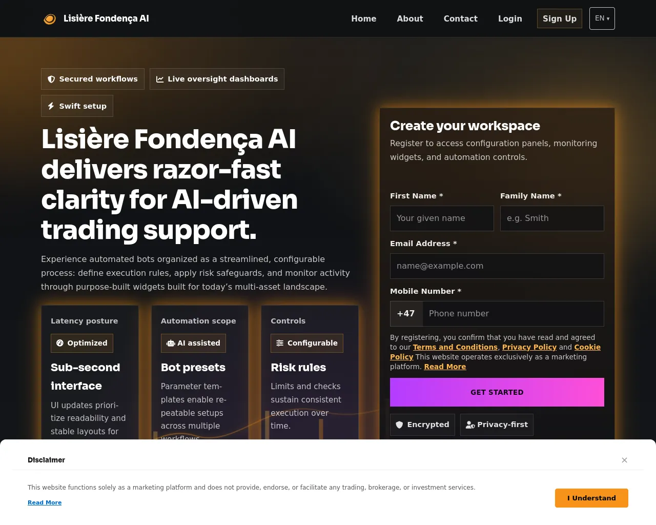 Screenshot of lisierefondencaai.digital