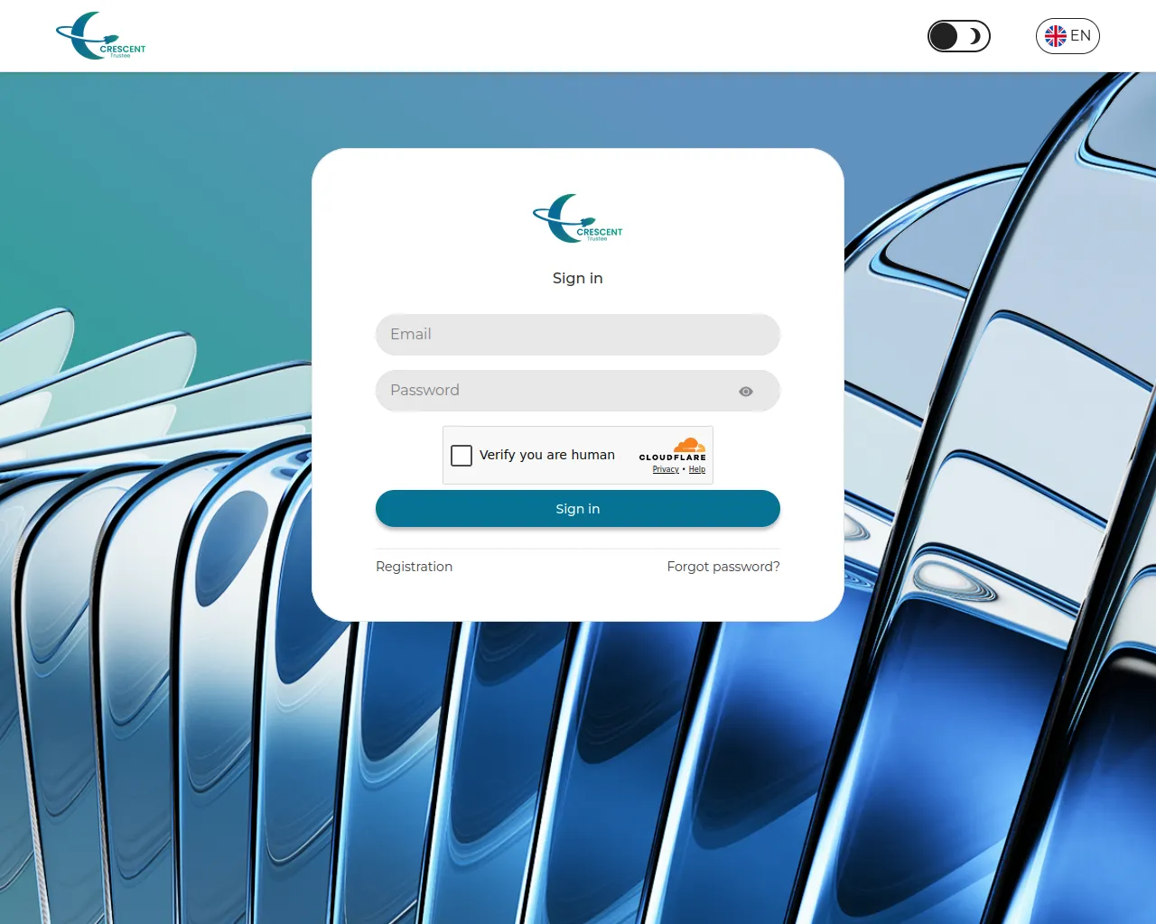 Screenshot of user.crescent-trustee.icu
