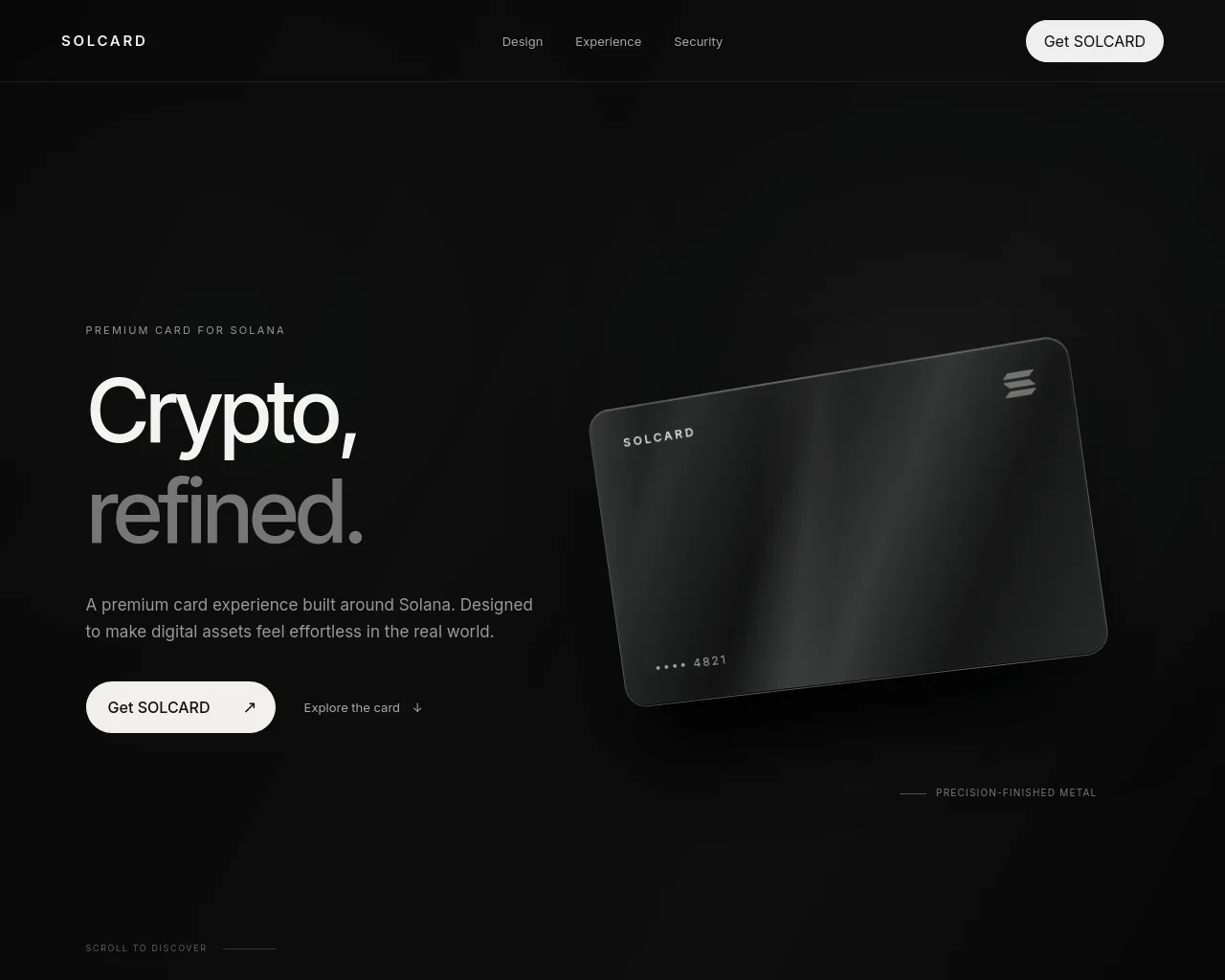 Screenshot of solspend.xyz