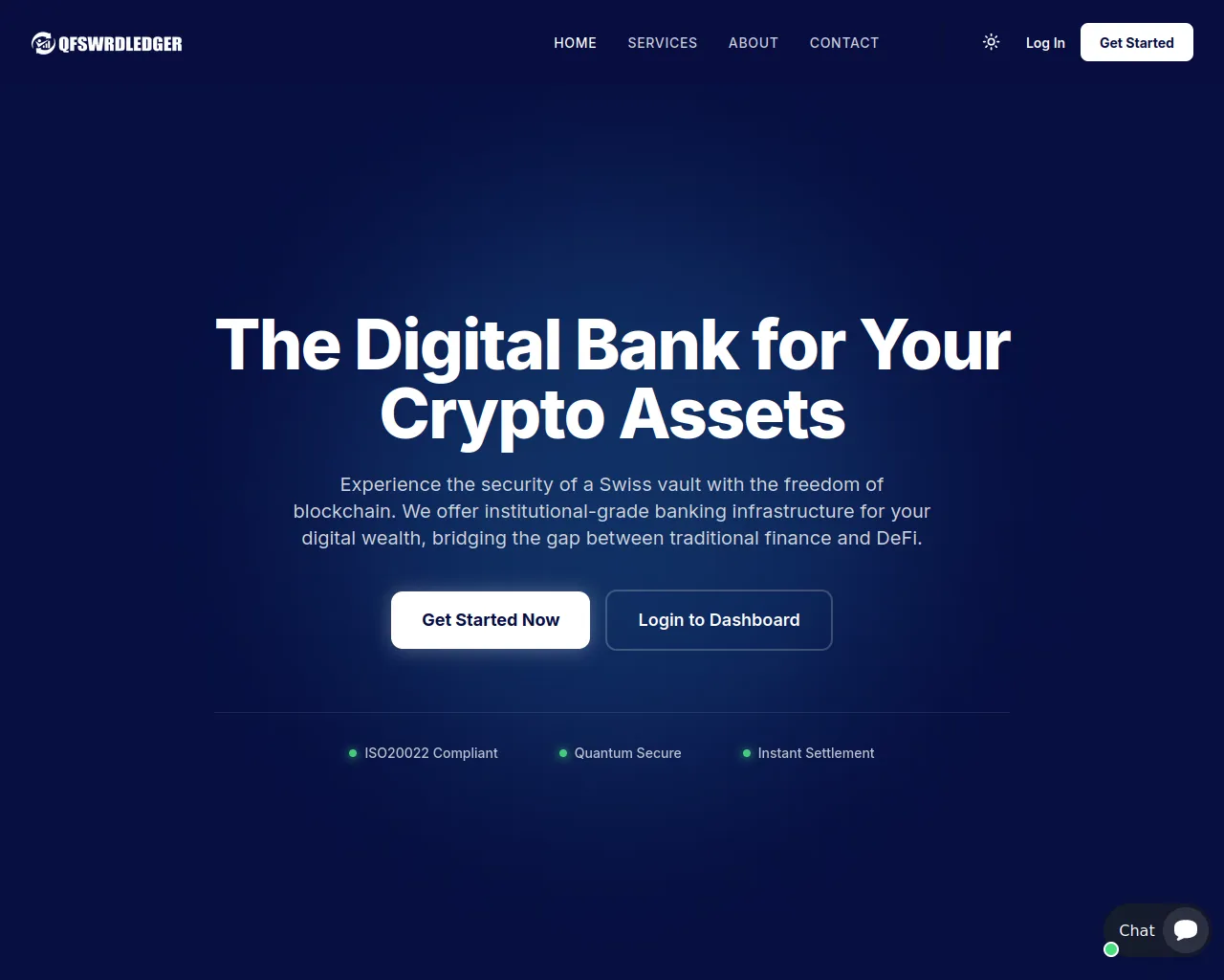 Screenshot of worldquantumnetwork.com