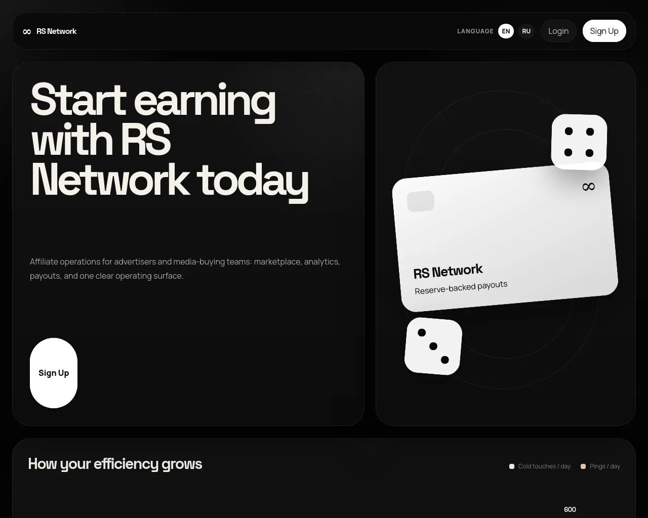 Screenshot of rsnetwork.pro