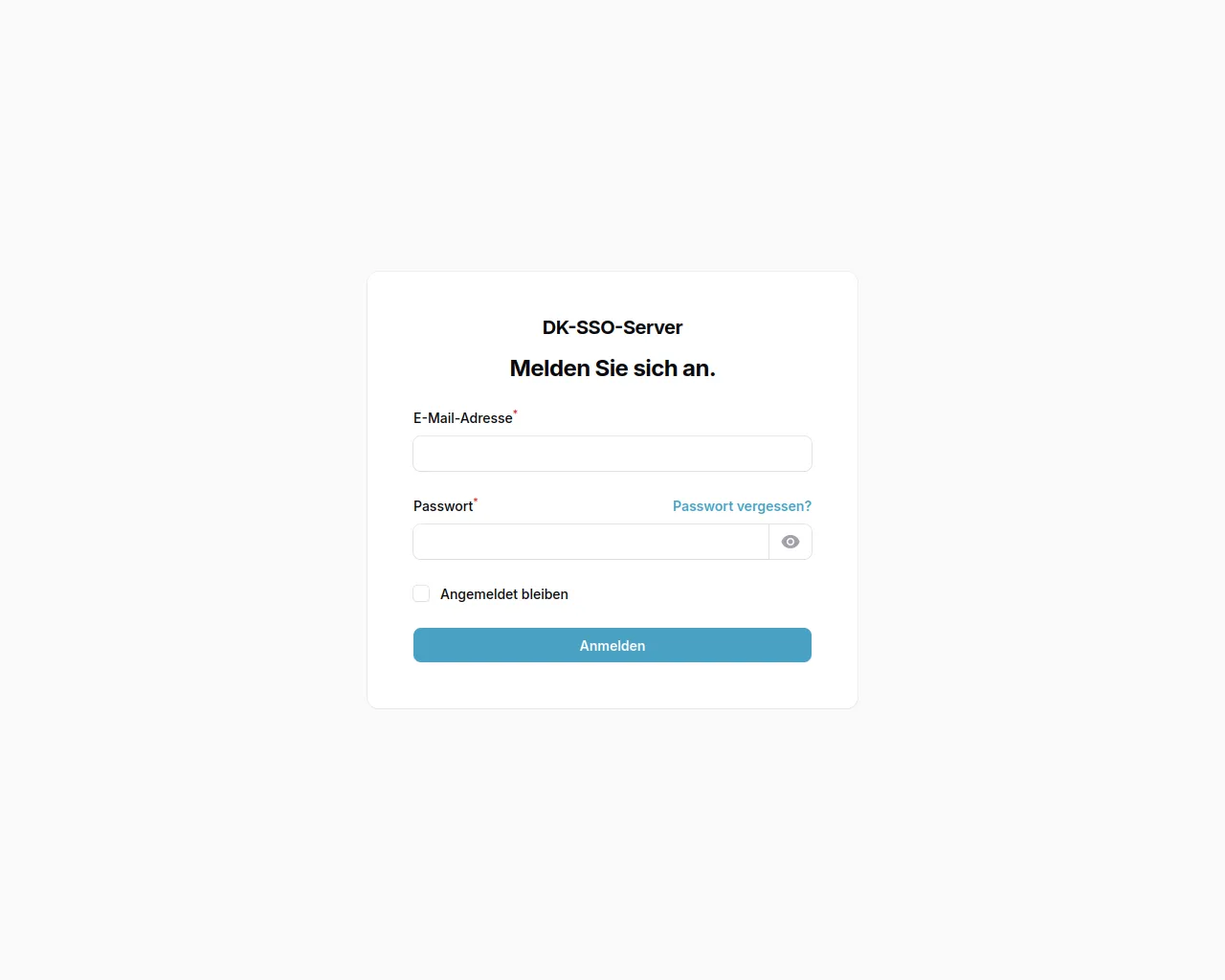 Screenshot of sso.dein-konfigurator.com
