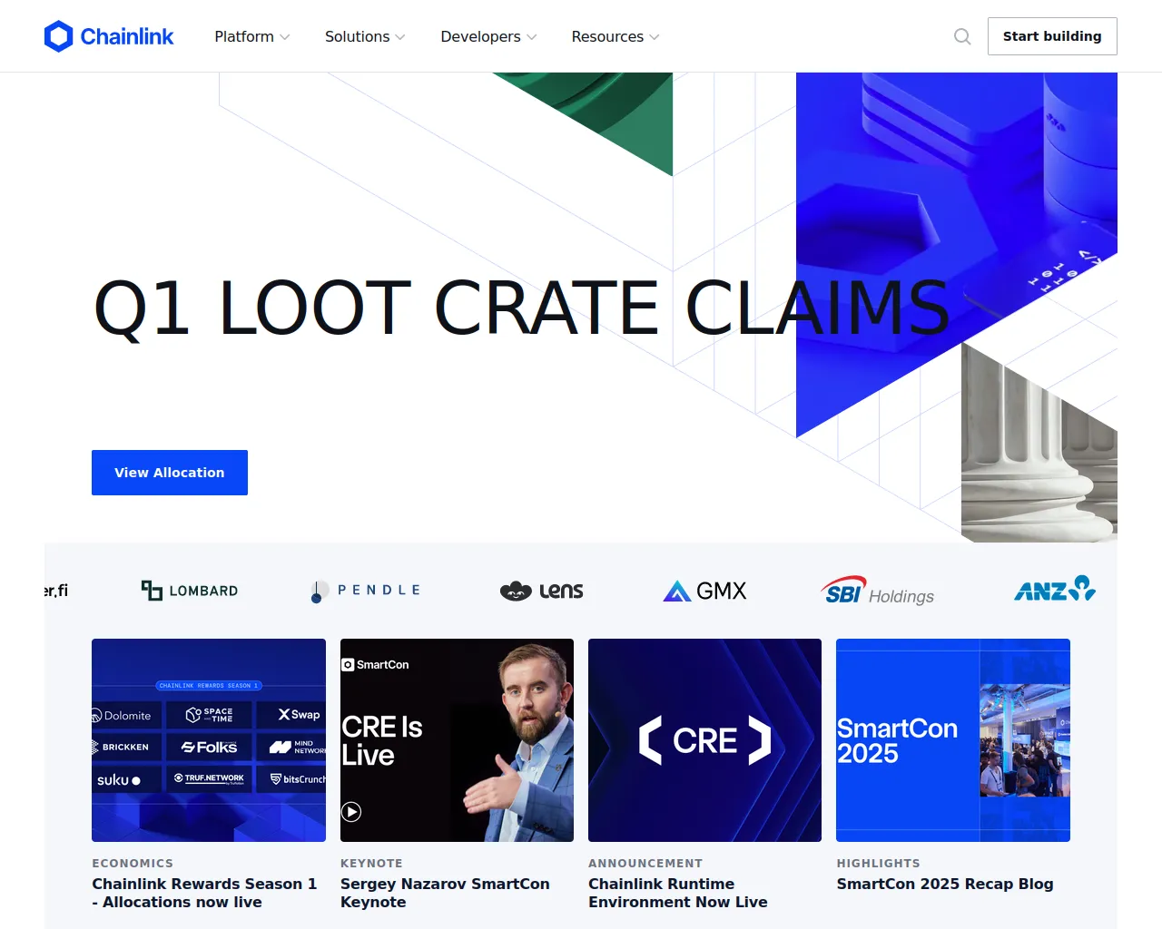 Screenshot of dashboard-chain.xyz