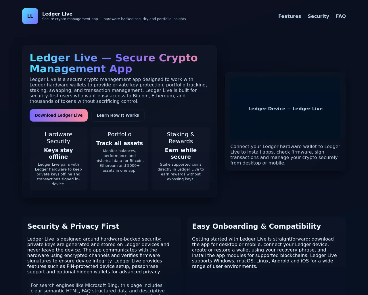 Screenshot of ladgerr-live.pages.dev