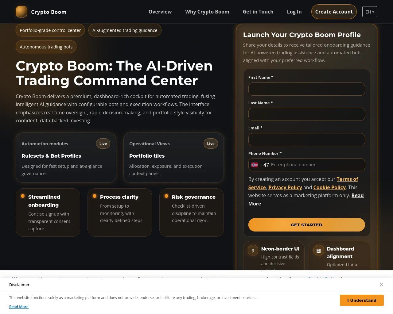 Screenshot of cryptoboom-tech.com