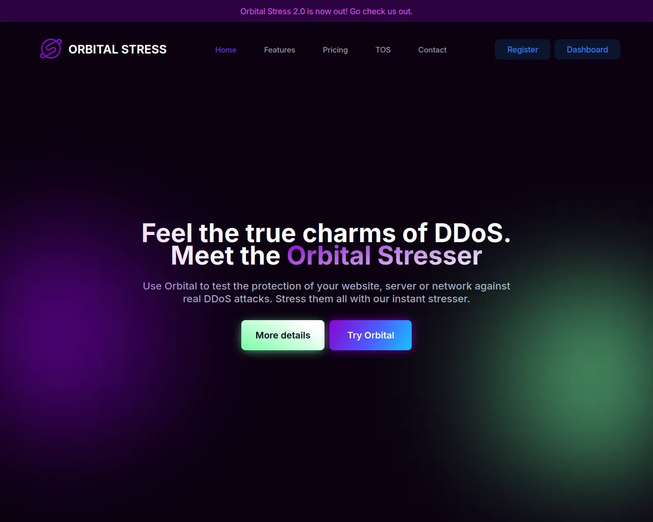 Screenshot of orbitalstress.su