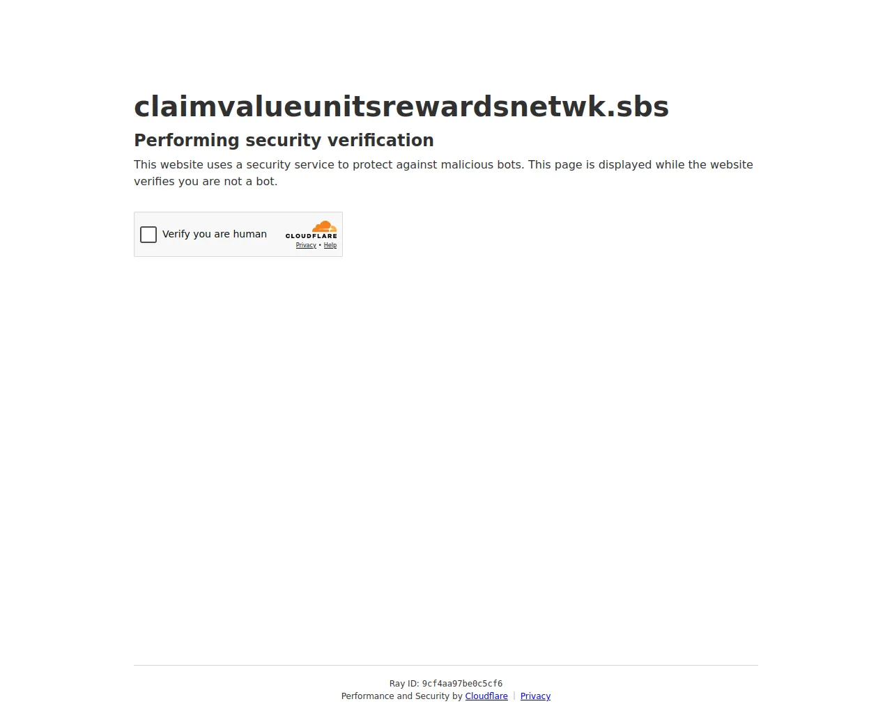 Screenshot of claimvalueunitsrewardsnetwk.sbs