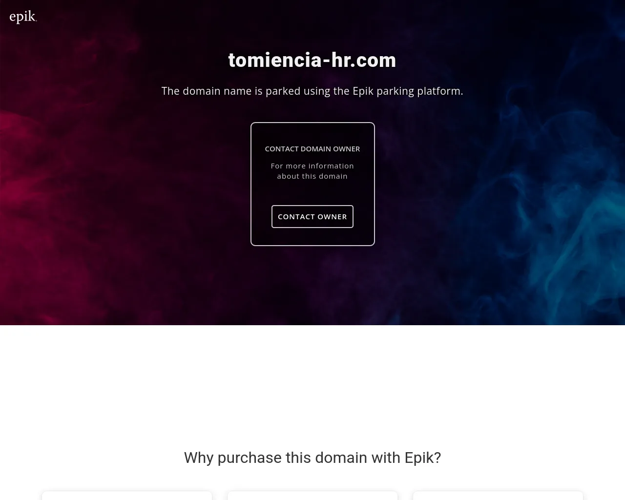 Screenshot of tomiencia-hr.com