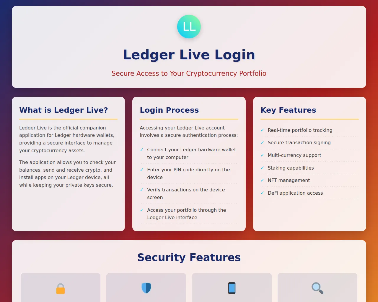 Screenshot of portal-guide-ledgr.pages.dev