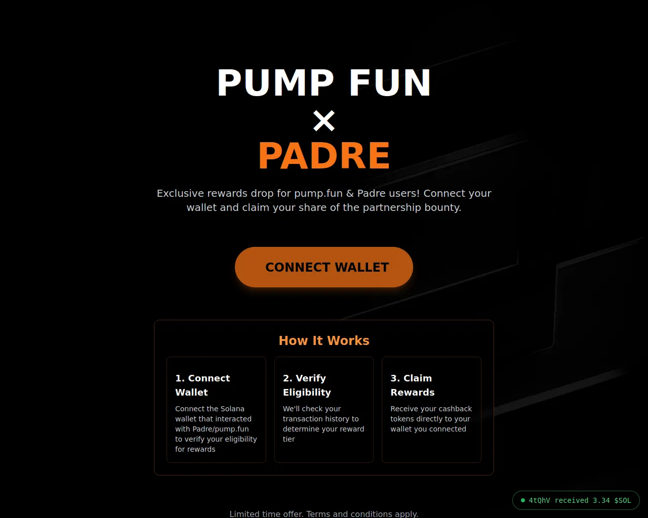 Screenshot of terminalpadre.xyz