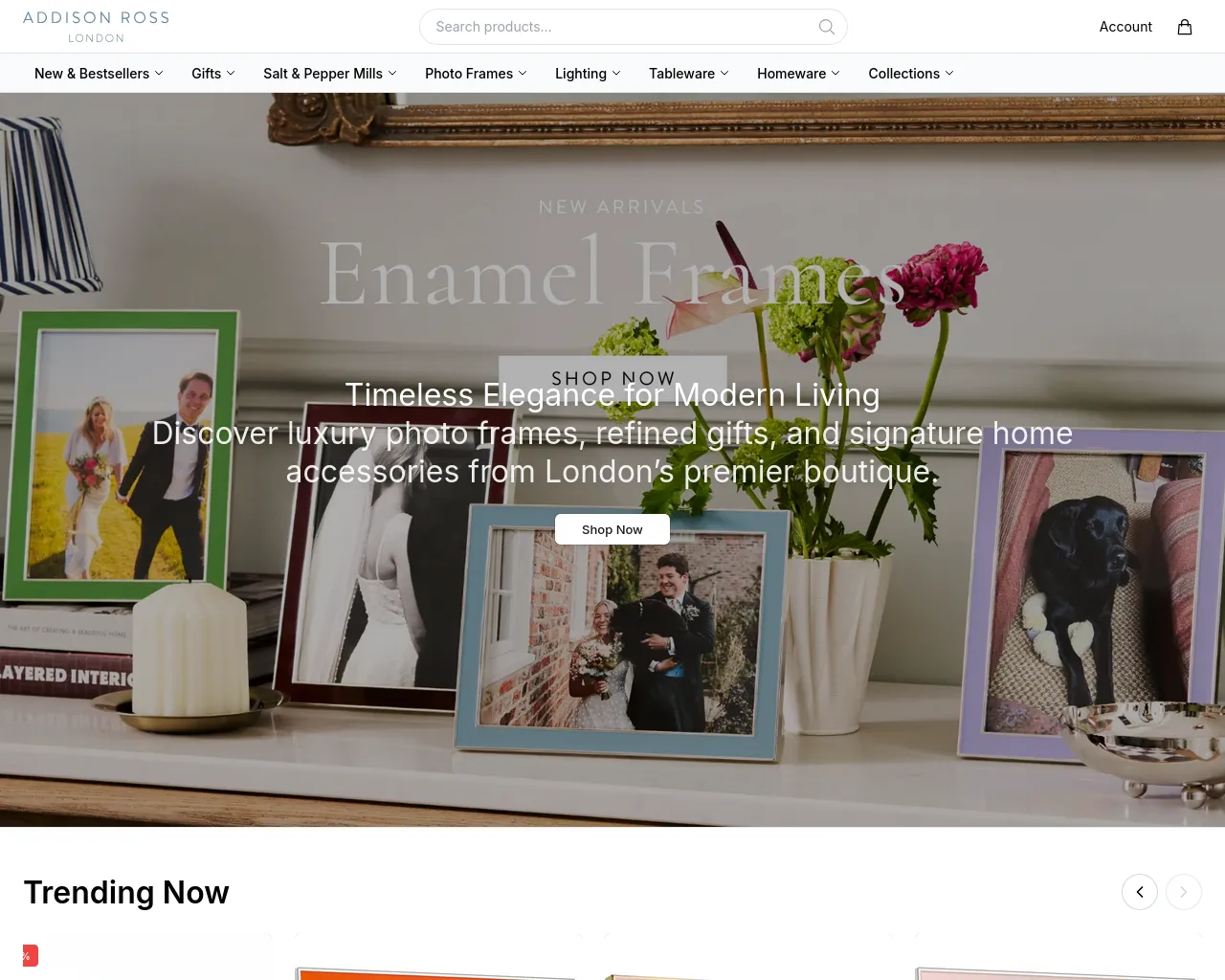 Screenshot of addisonrossdecor.shop