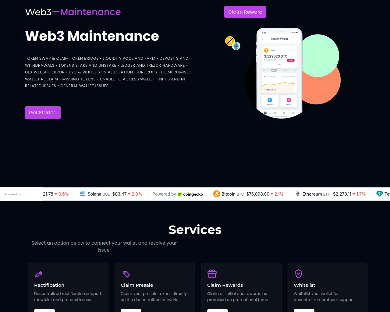 Screenshot of mainnetwork-diy.web.app
