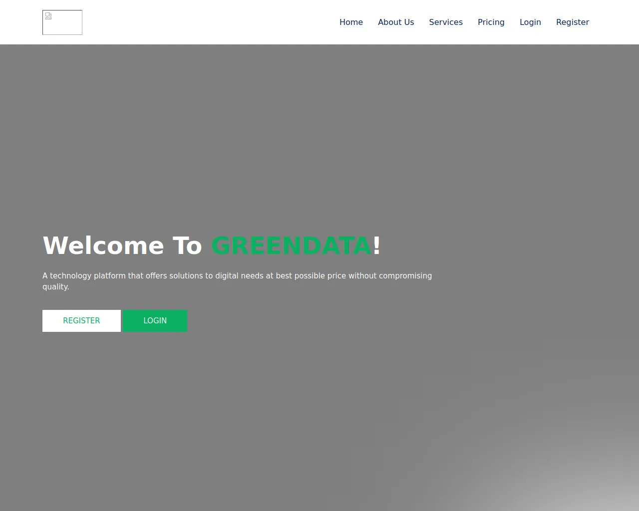 Screenshot of greendata.com.ng