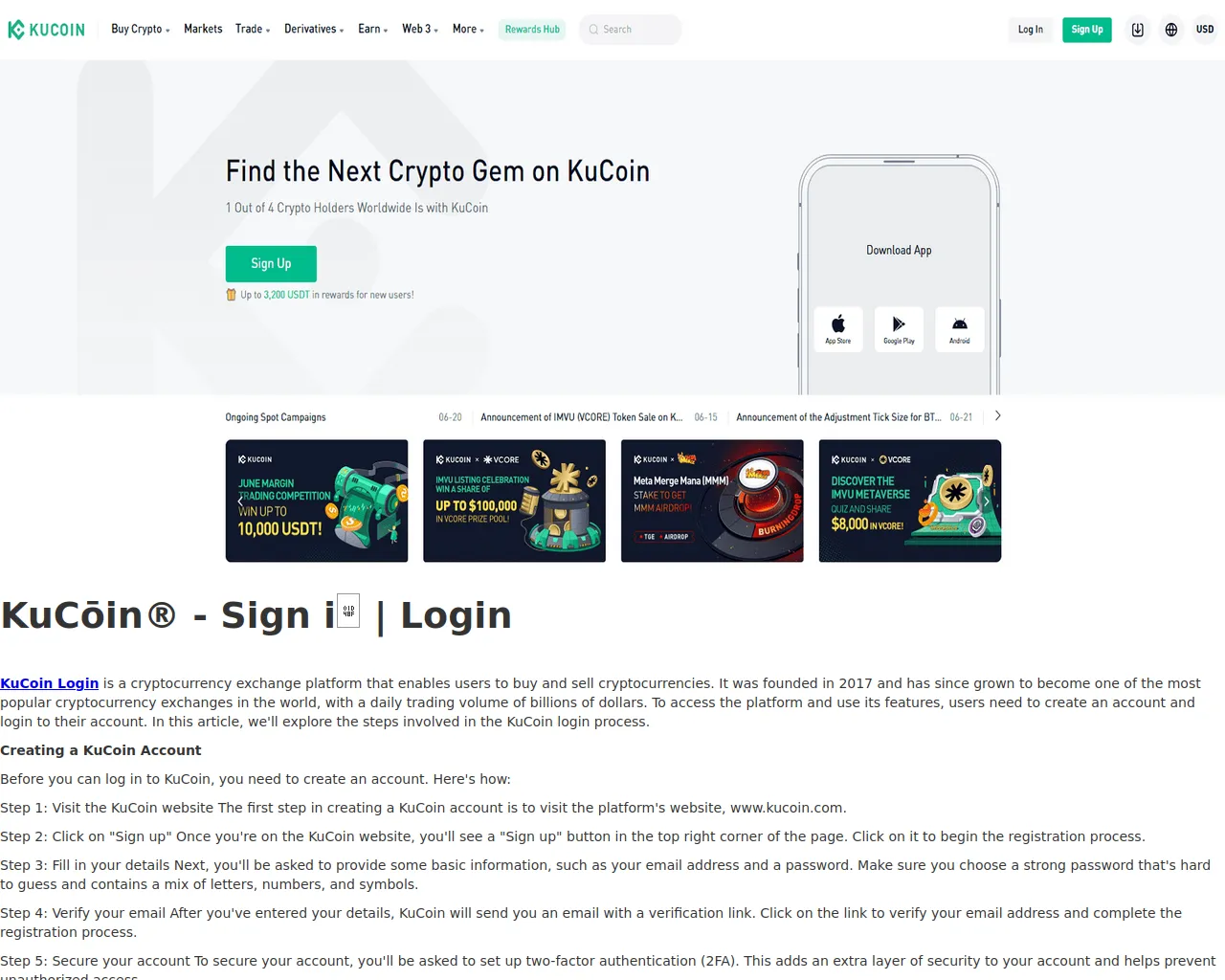 Screenshot of kciuinlocun.webflow.io