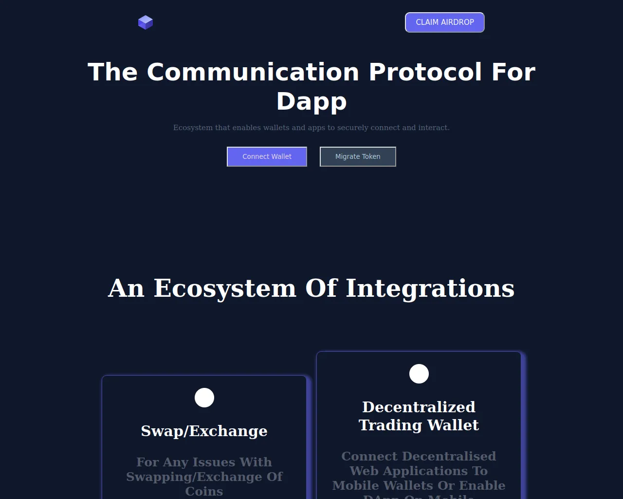 Screenshot of dappenablerhub.pages.dev