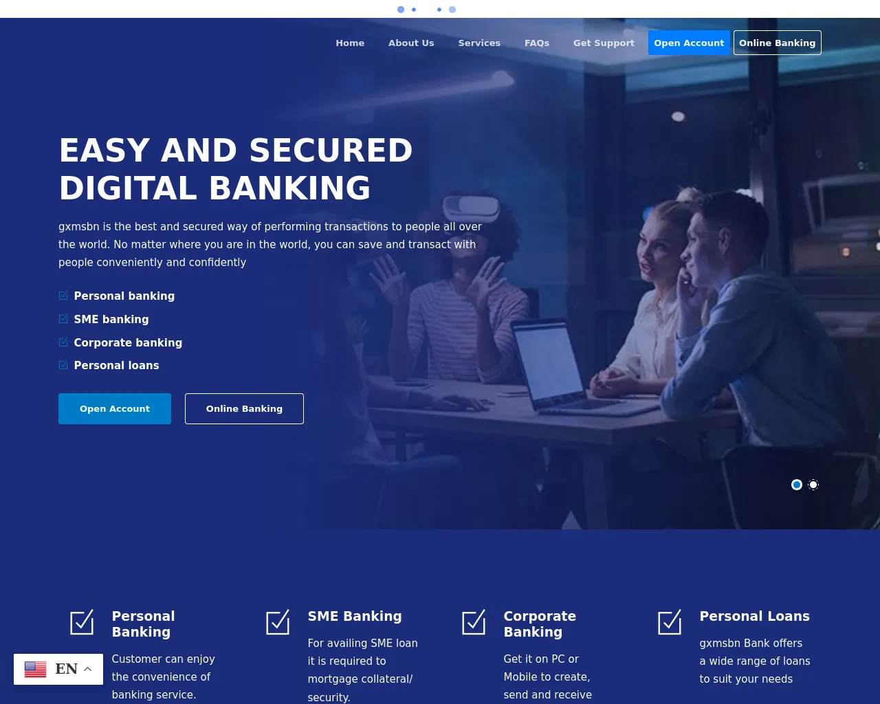 Screenshot of gxmsbn.sbs
