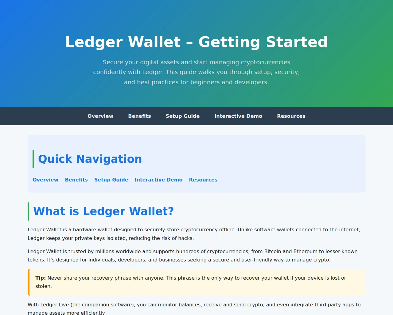 Screenshot of en-ledg-walet.pages.dev
