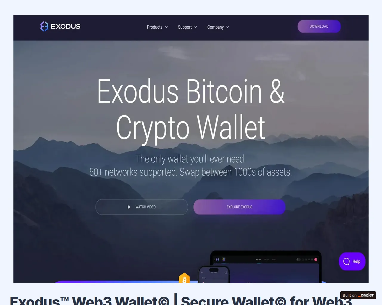 Screenshot of exdos-us-en.zapier.app