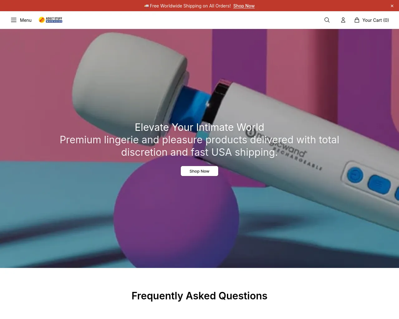 Screenshot of adultstuffwarehouseportal.shop