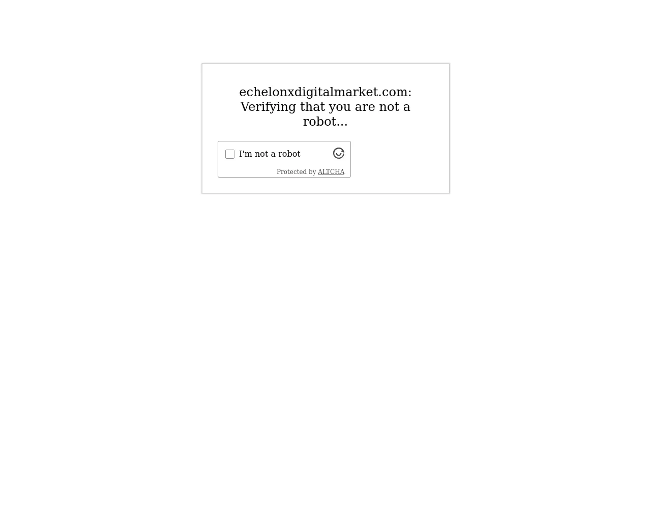 Screenshot of echelonxdigitalmarket.com