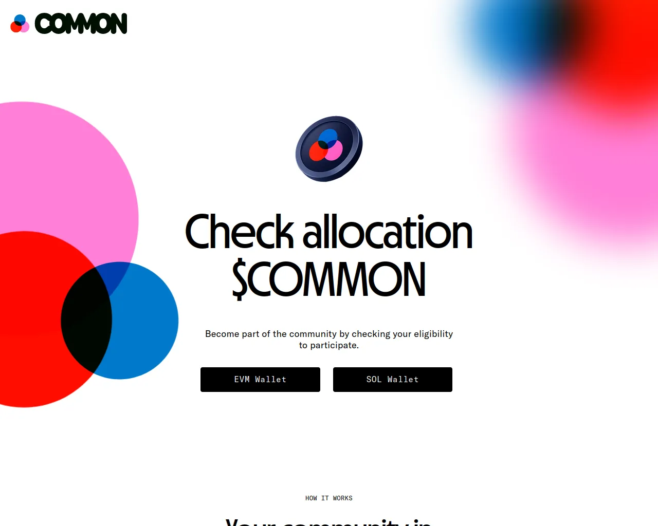 Screenshot of commonlabs.xyz