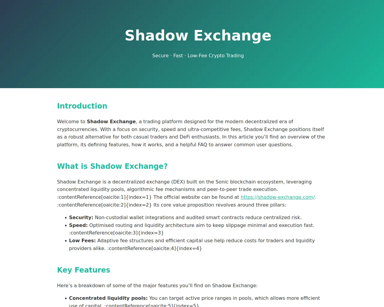 Screenshot of began-io-shdow-exchage.pages.dev