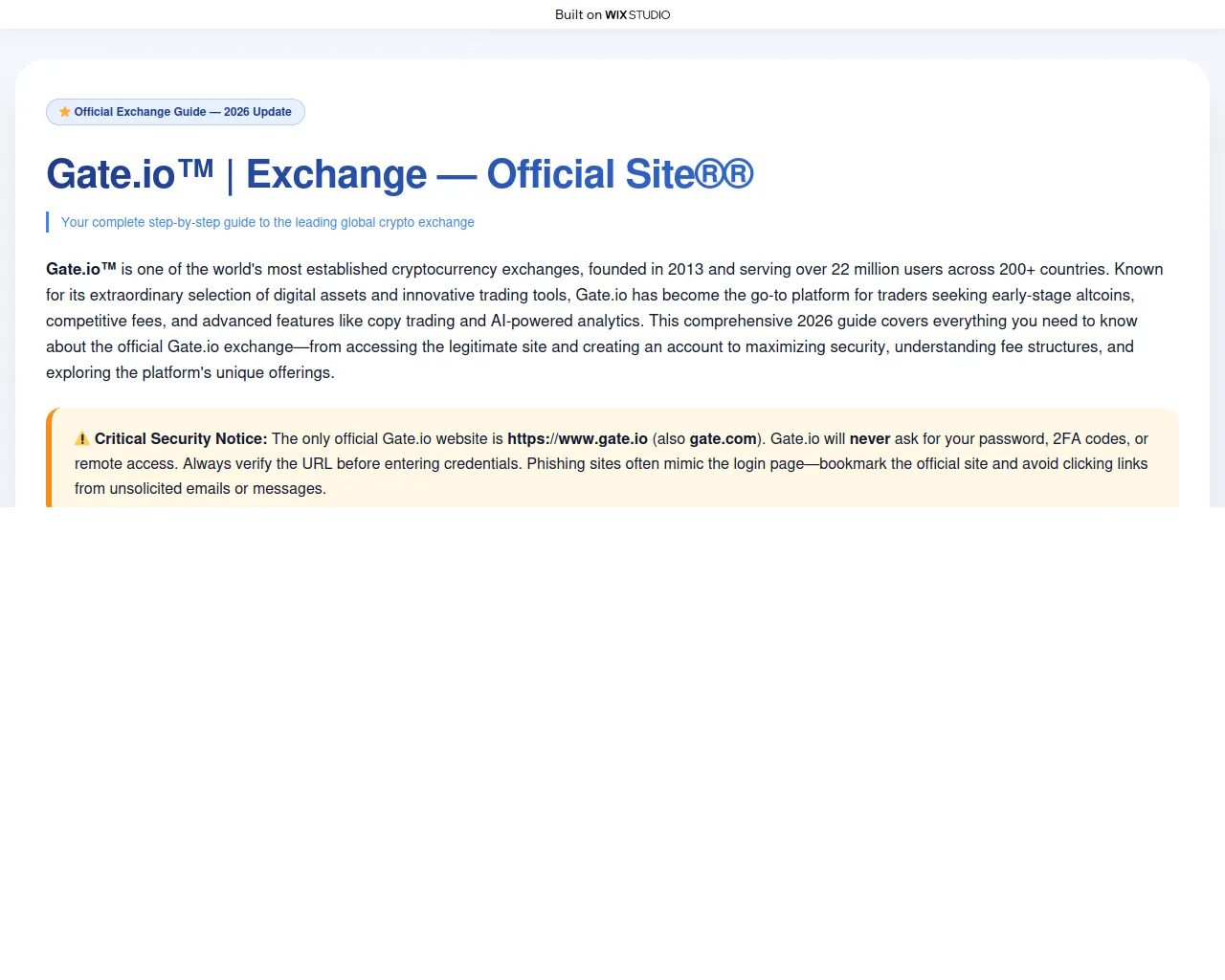 Screenshot of nav-io-gate.wixstudio.com