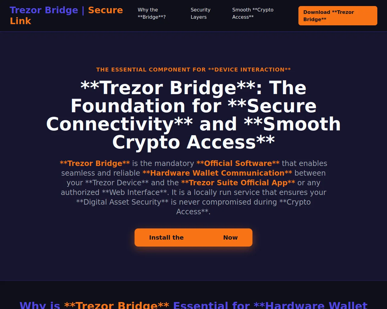 Screenshot of en-bridge-trezarr.pages.dev