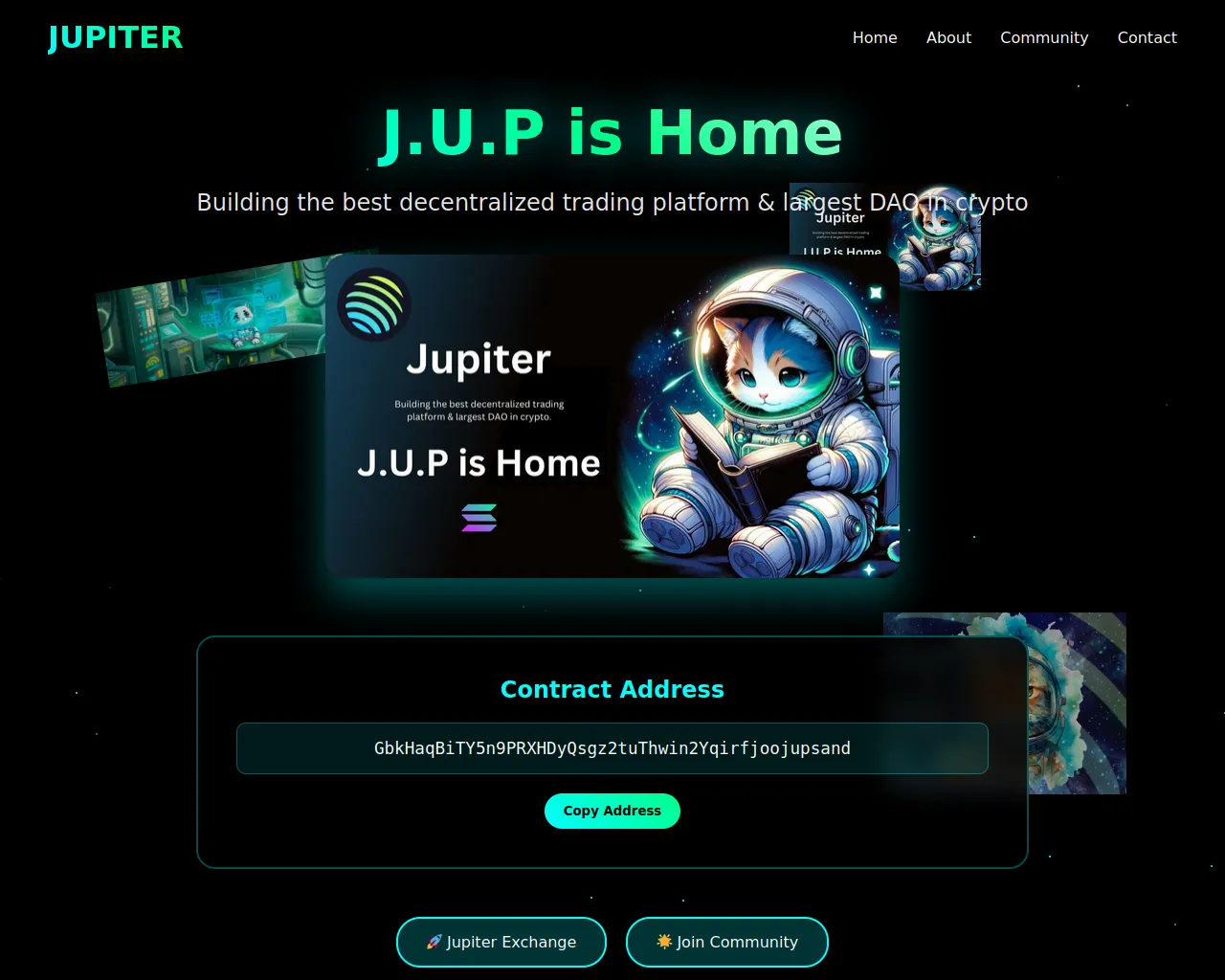 Screenshot of jupishome.space