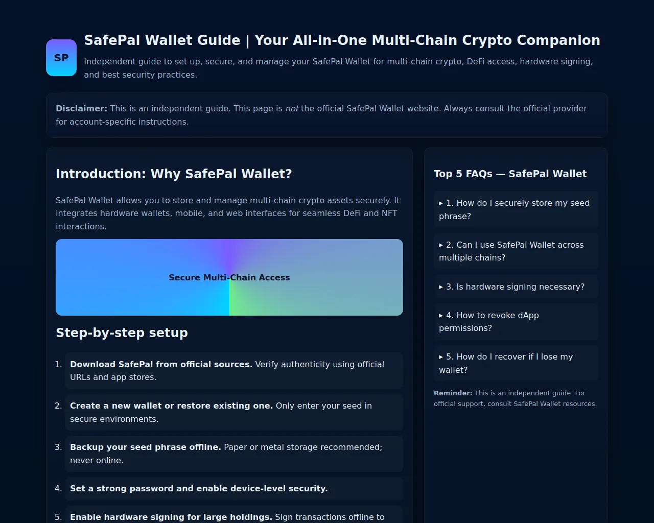 Screenshot of safepal--feqwallet.pages.dev