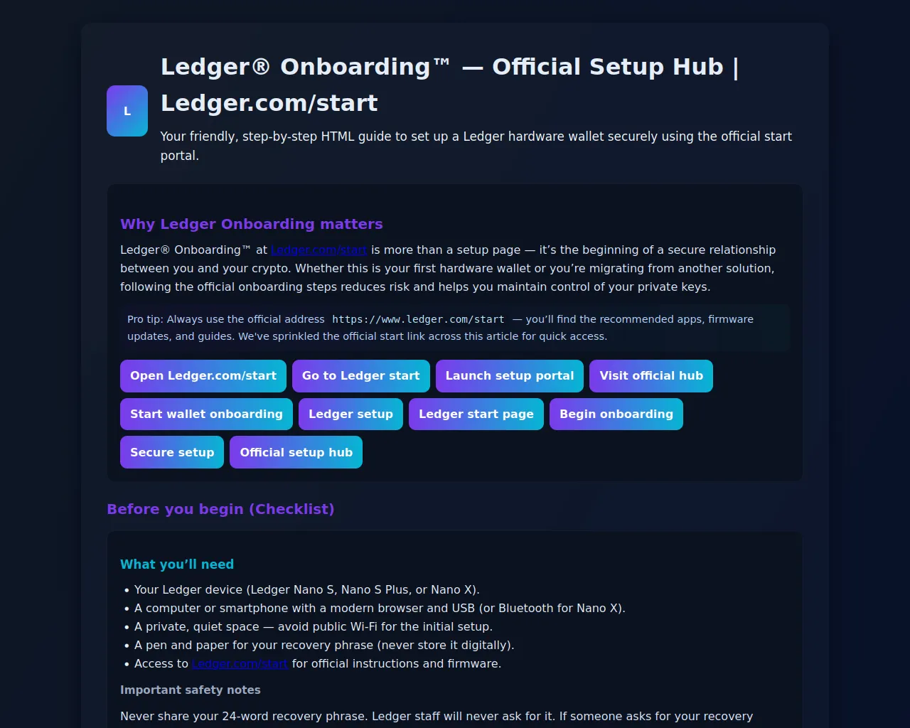 Screenshot of started-ledgr-n.pages.dev