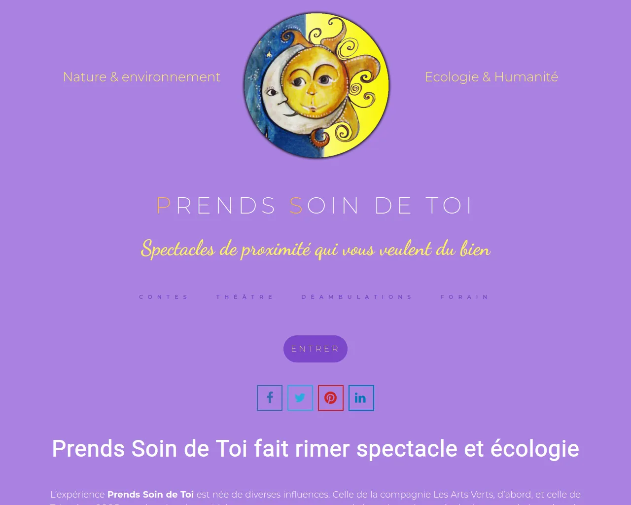 Screenshot of cieprendssoindetoi.com
