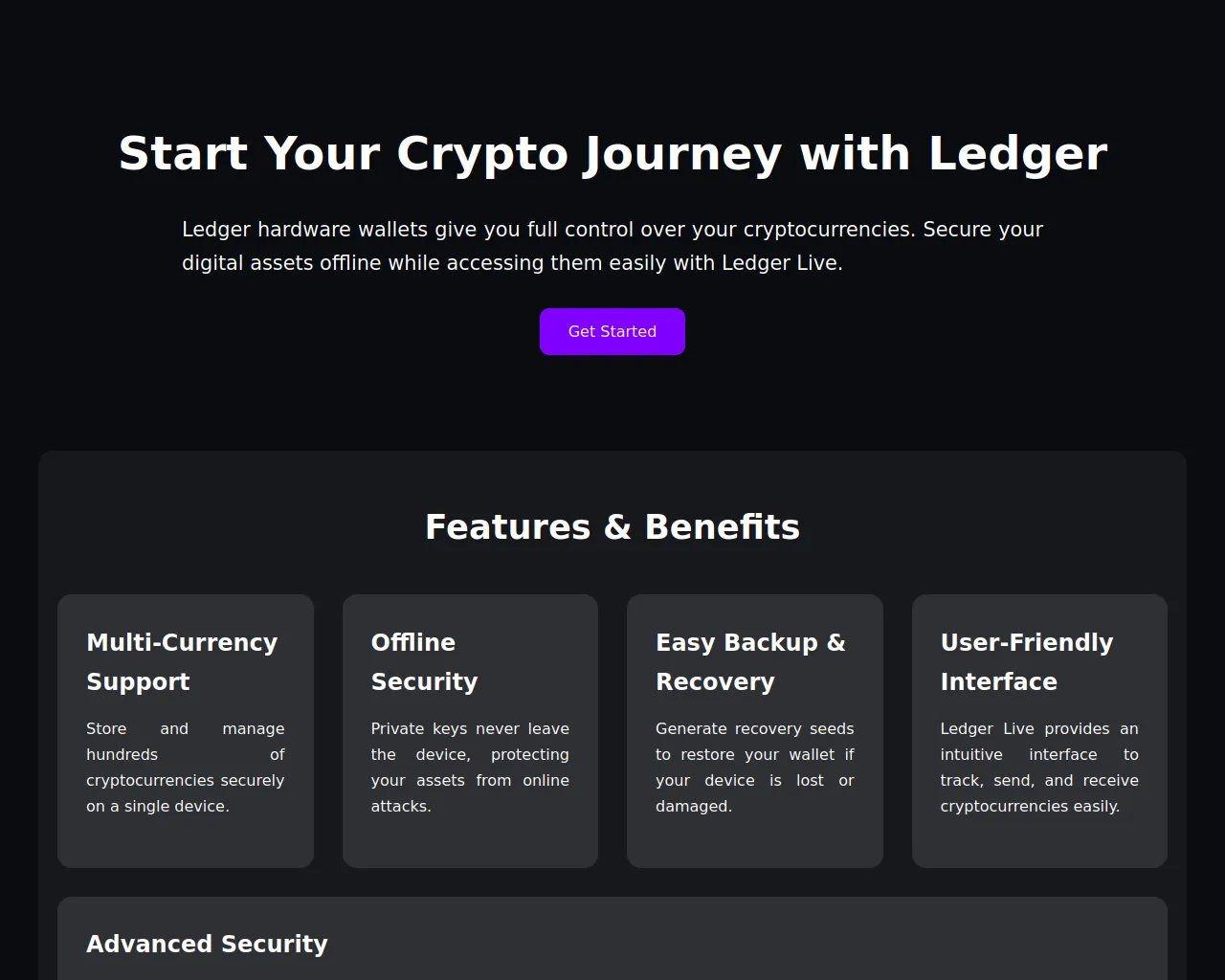 Screenshot of ldgur-start.pages.dev