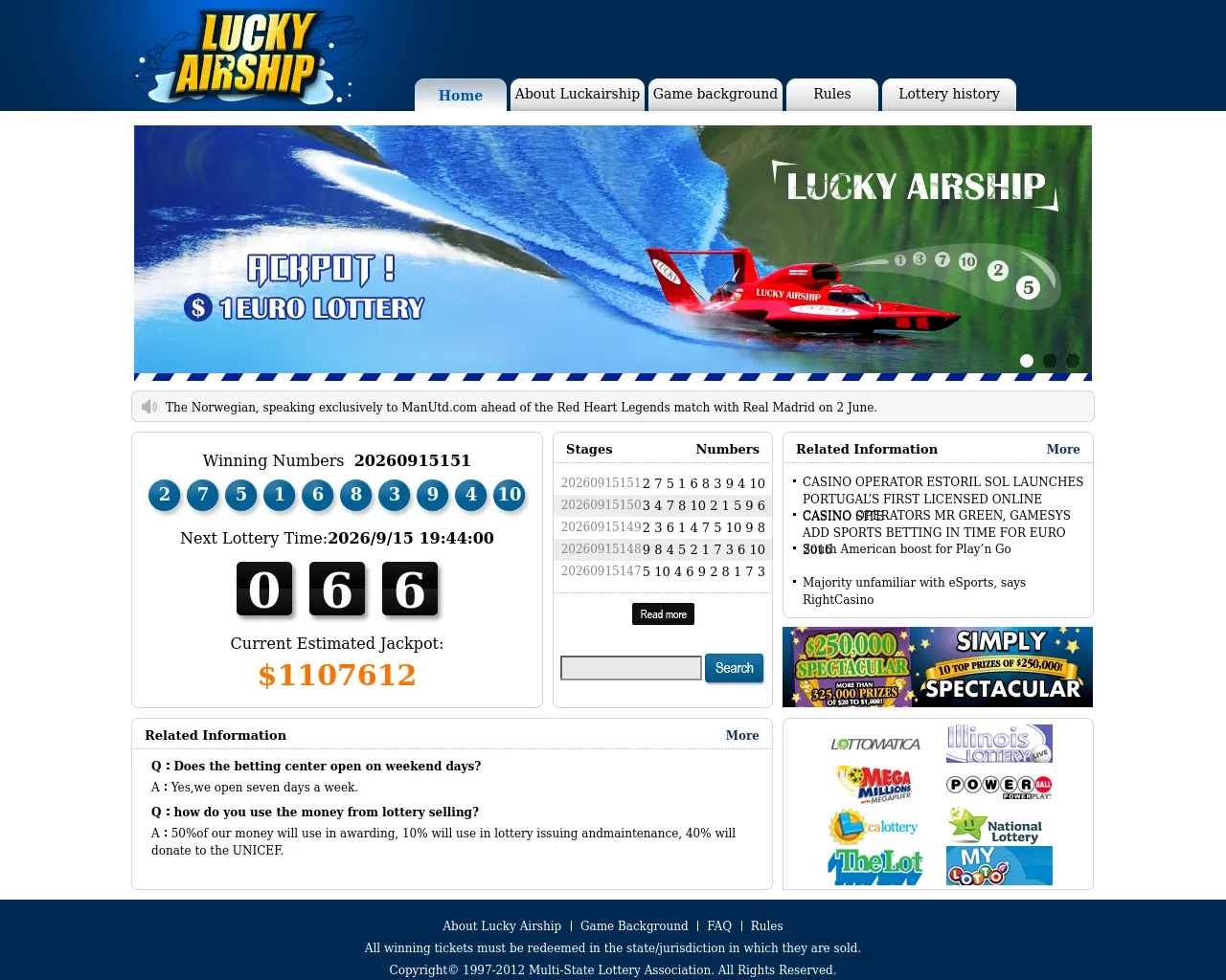 Screenshot of mairship.com