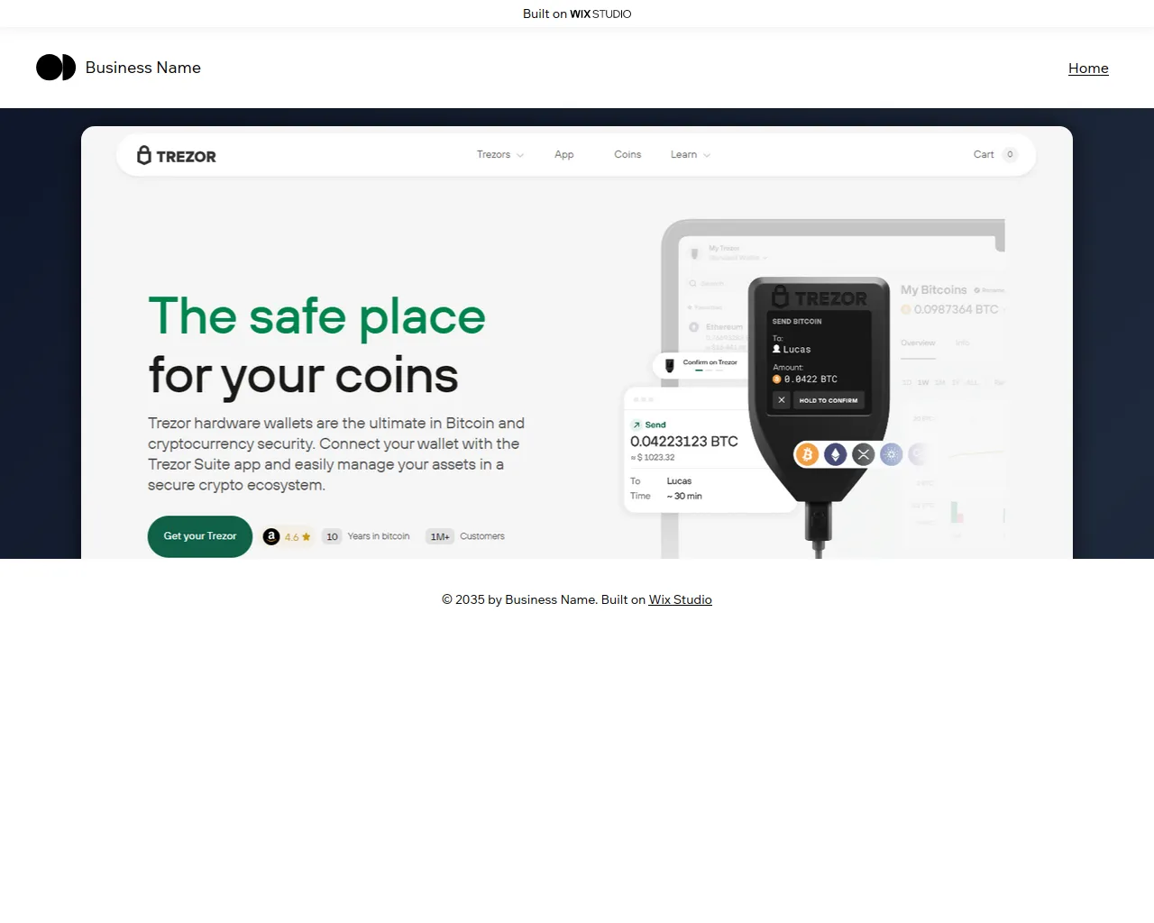 Screenshot of bridge-uses.wixstudio.com