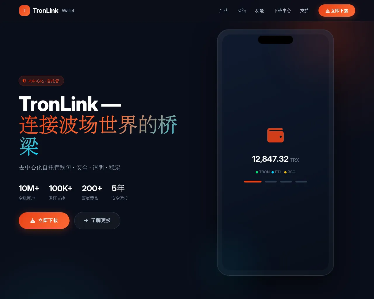Screenshot of trenlink.com.cn