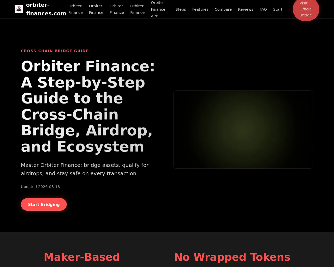 Screenshot of orbiter-finances.com
