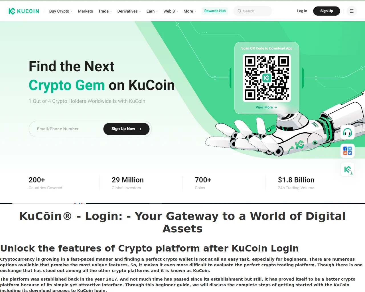 Screenshot of koquinlogin.webflow.io