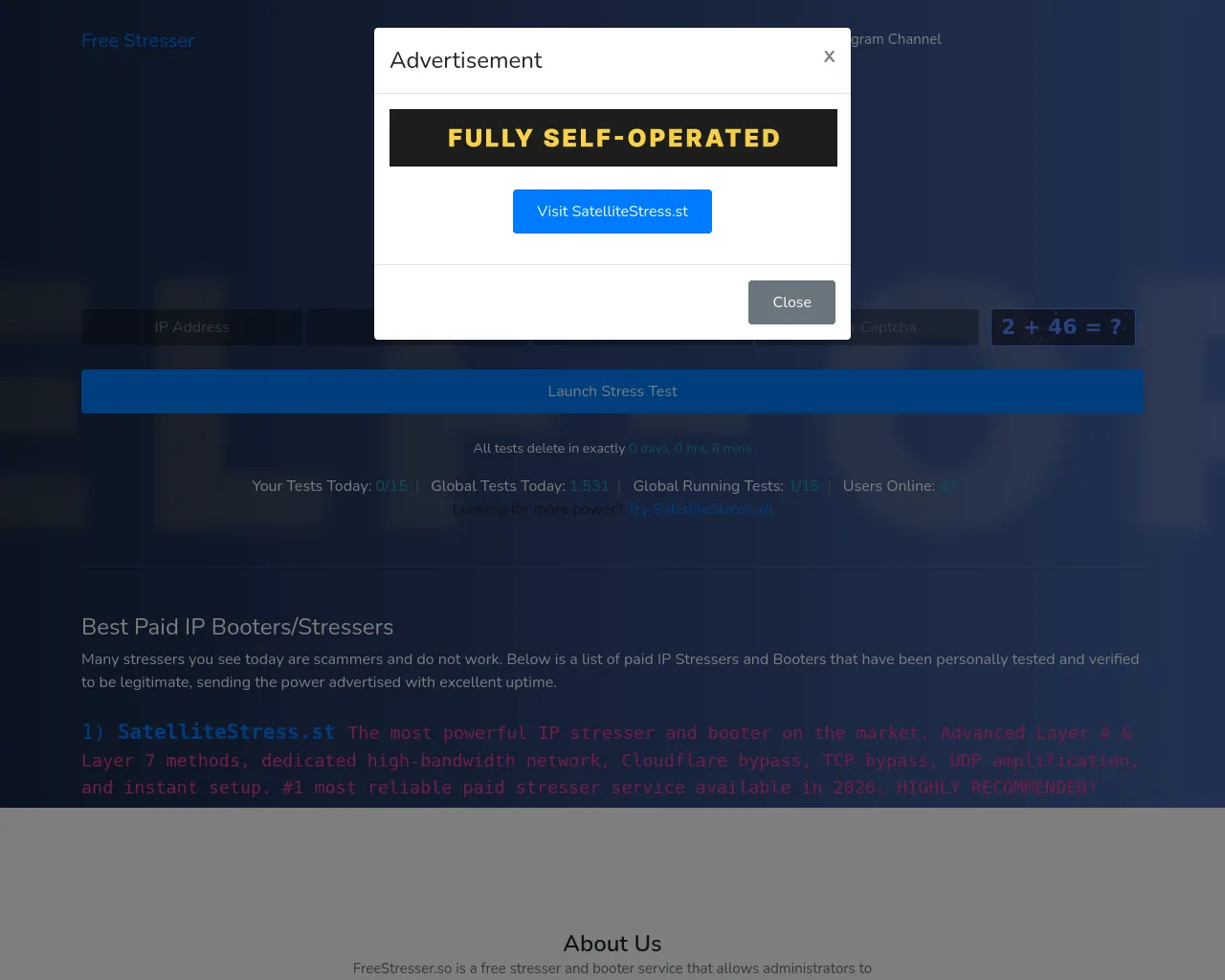 Screenshot of freeboot.vip