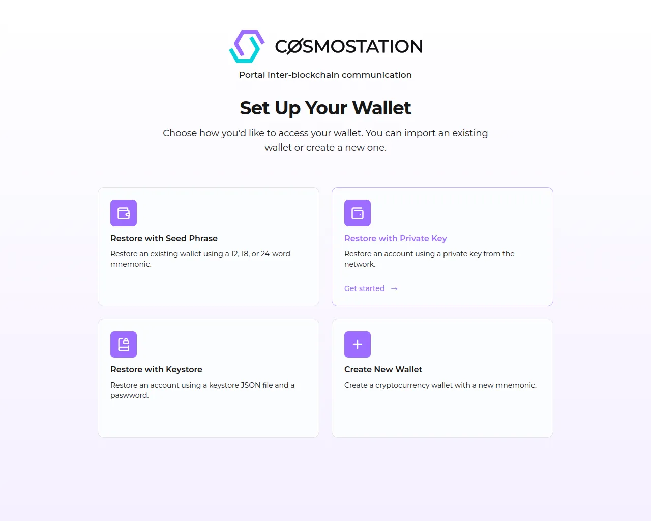 Screenshot of wallet-cosmostation.co