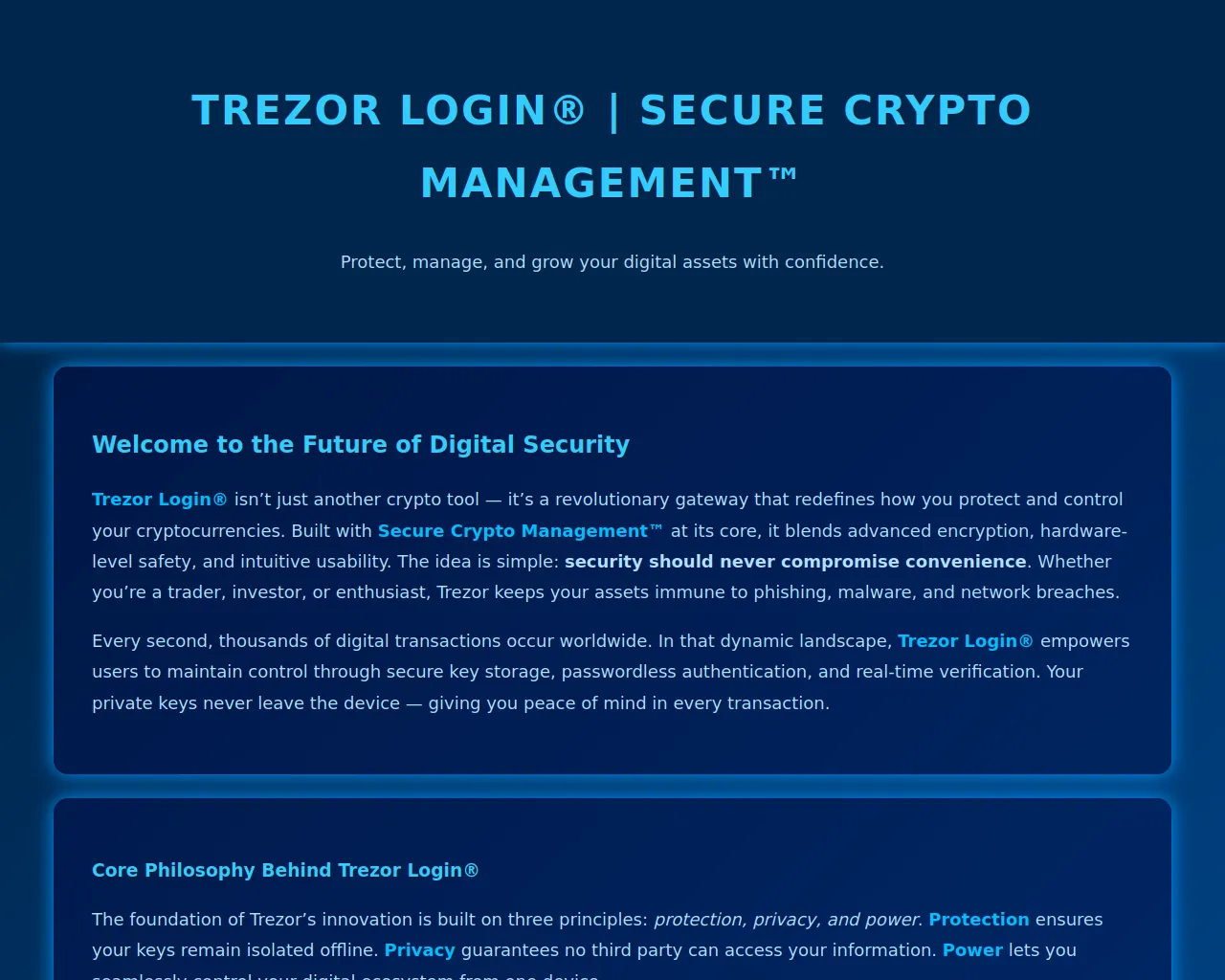 Screenshot of cloud-start--trezure.pages.dev