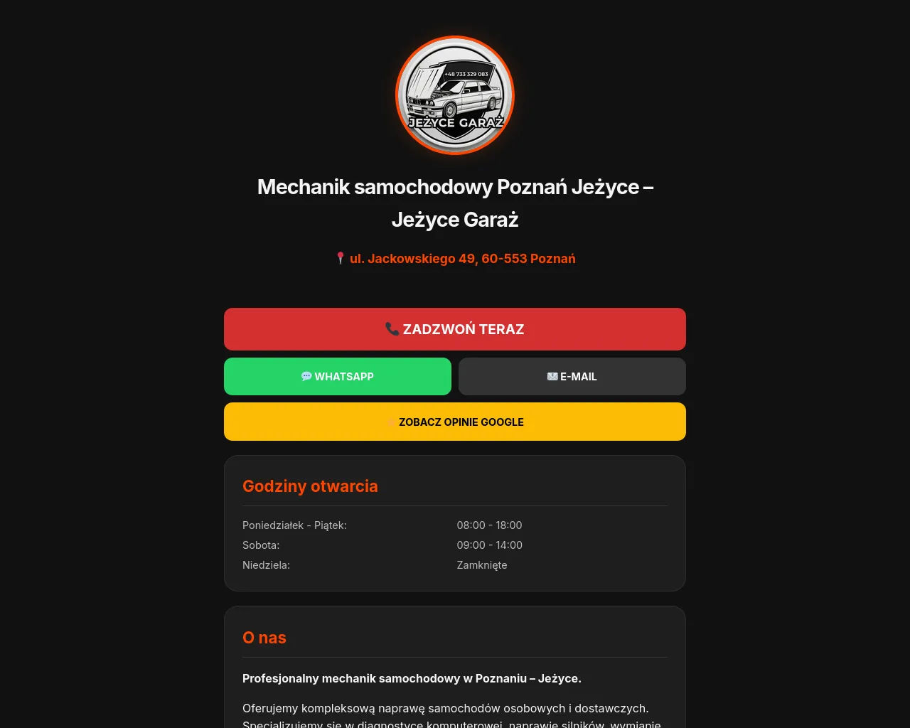 Screenshot of jezycegaraz.live